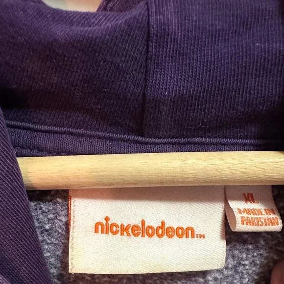 Sz XL Purple Rugrats Hoodie - Reptar, Tommy, Chuckie, Phil, Lil, Susie, Angelica - Picture 9 of 10